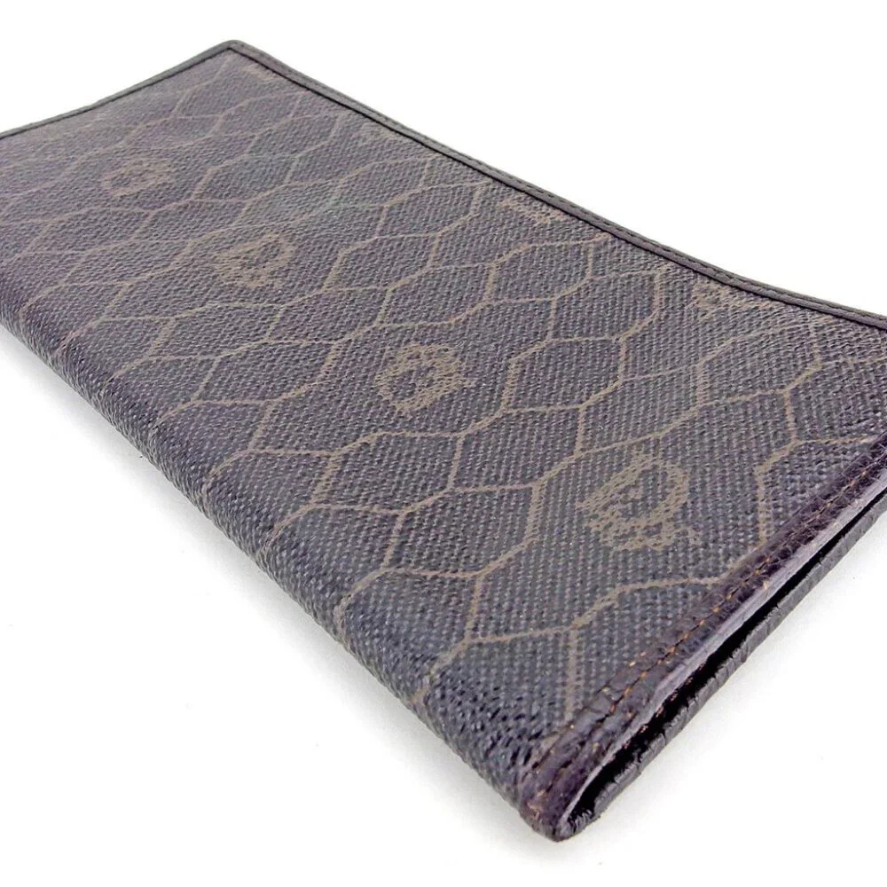 DIOR long pill vintage Dior PVC ?~ Leather Authentic USED